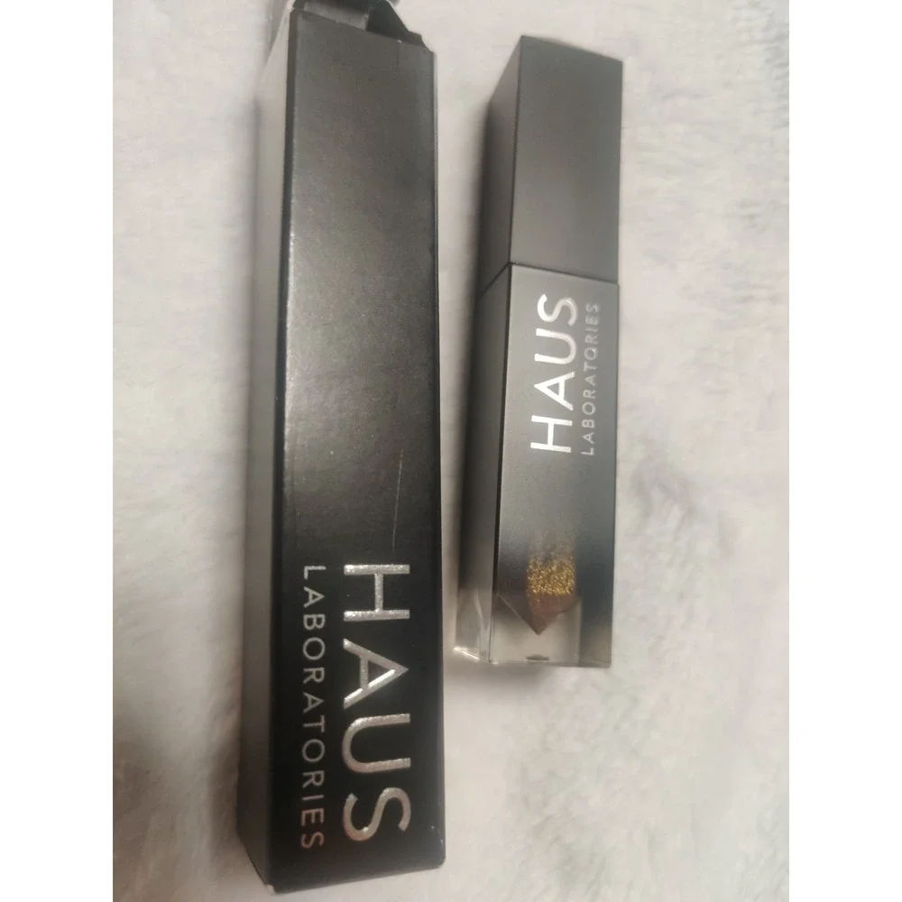 Haus Laboratories Glam Attack Liquid Shimmer Powder Legend Gold Eyeshadow 3.5mL